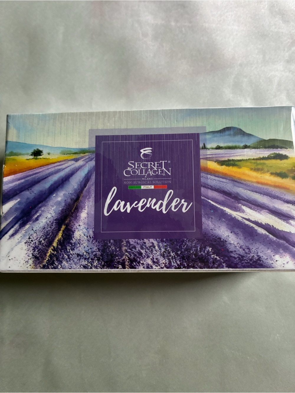 Secret Collagen Lavender Box - Purple Lavender Design